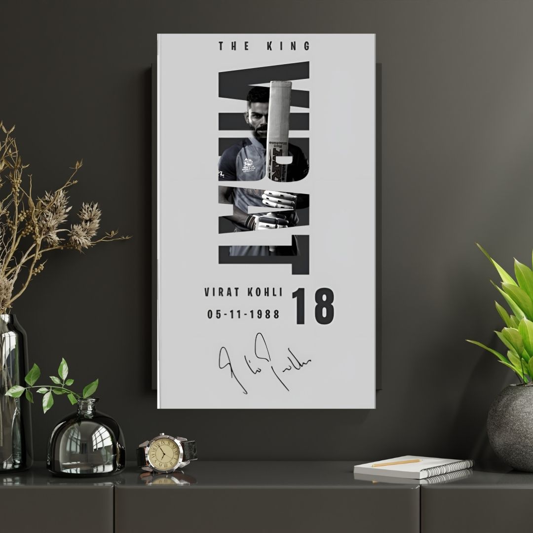 VIRAT 18 | Premium Poster | #1 | Cricket Legend poster