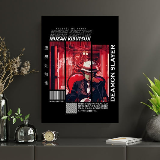Demon Slayer |#25| Muzan | Premium Poster