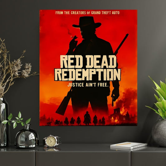 RED DEAD REDEMPTION |#1|Premium Gaming Poster