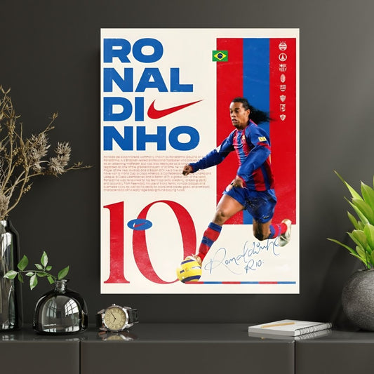 Ronaldinho  |#1|Premium Poster
