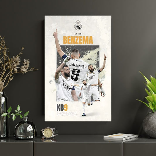 Karim Benzema |#1|Premium Poster