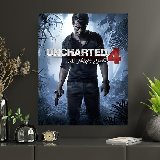 UNCHARTED 4 |#1|Premium Gaming Poster