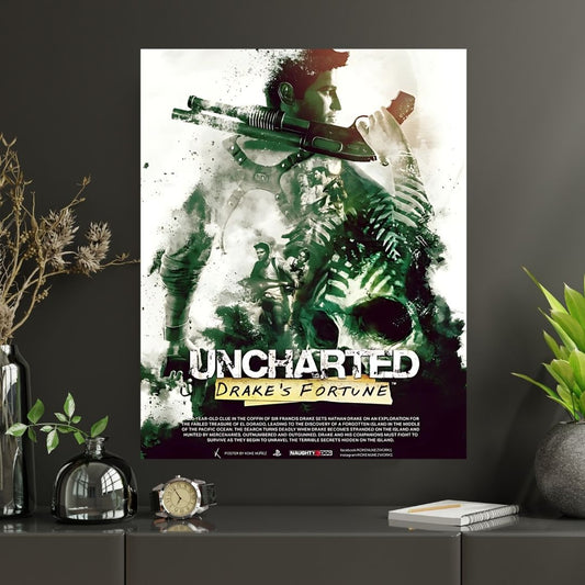 UNCHARTED |#3|Premium Gaming Poster