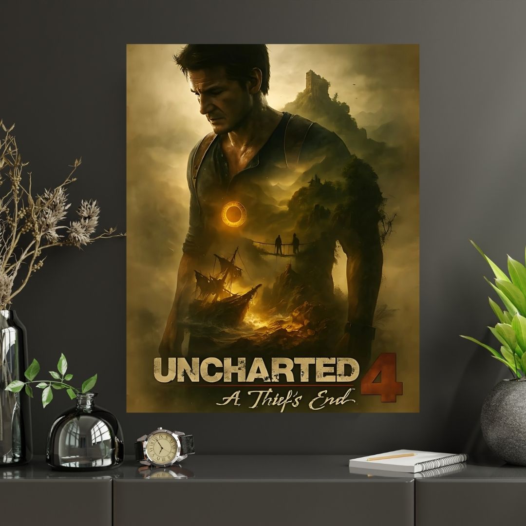 UNCHARTED |#1|Premium Gaming Poster