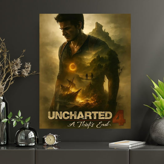 UNCHARTED |#1|Premium Gaming Poster