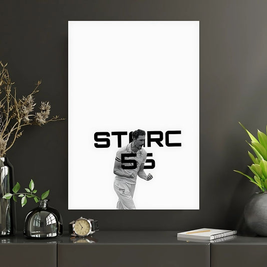 STARC 55 | Premium Poster | #1 | Cricket Legend poster