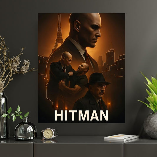 HITMAN  |#2|Premium Gaming Poster