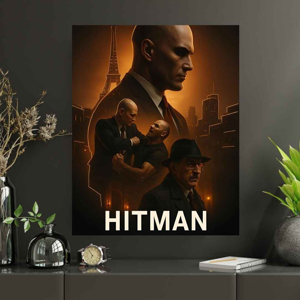 HITMAN |#2|Premium Gaming Poster - Pulp & Pixel