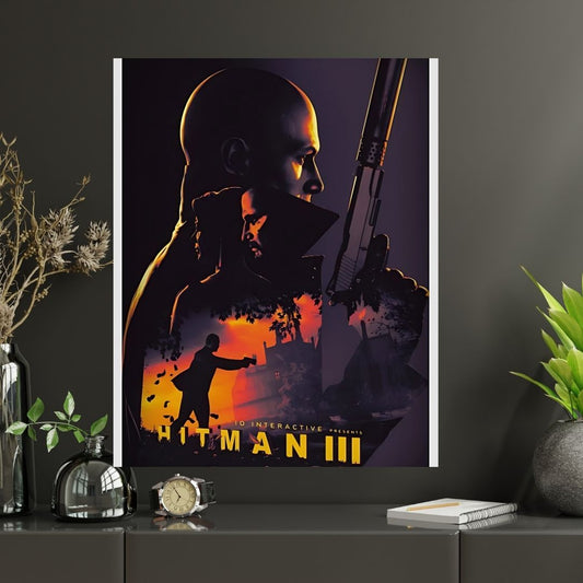 HITMAN 3 |#1|Premium Gaming Poster
