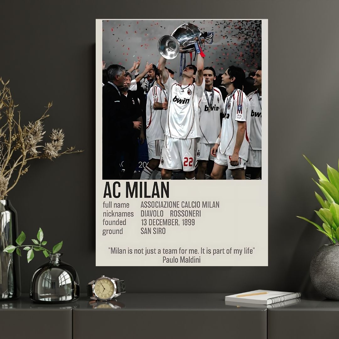AC MILAN  |#1|Premium Poster