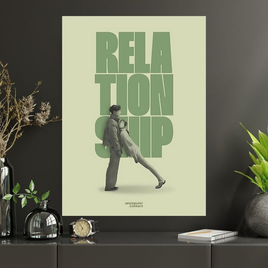 RELATIONSHIP | Premium Aesthetic poster