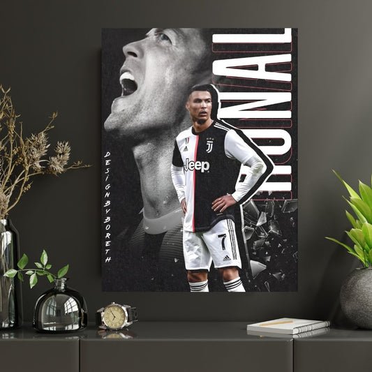 RONALDO JUVENTUS |#2|Premium Poster