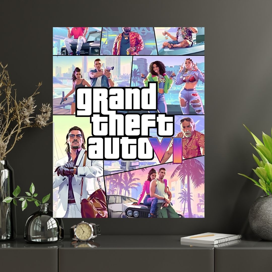 Grand Theft Auto 5 |#1|Premium Gaming Poster