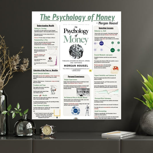 The Psychology Of Money  |#1| - Premium  Poster