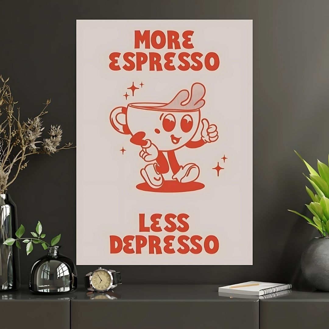 More Espresso| Premium Aesthetic poster