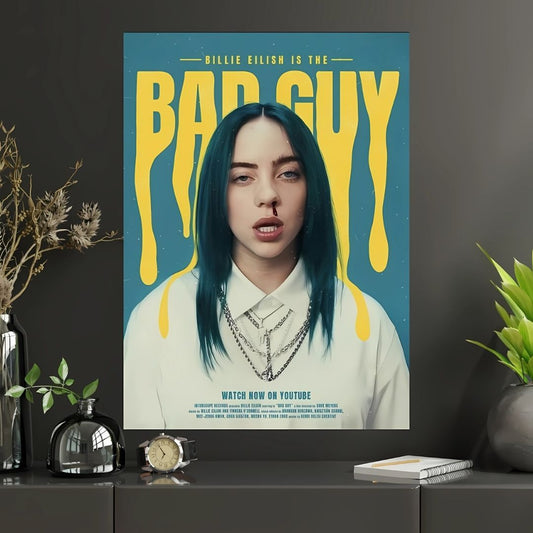 BADGUY! |  Bilie Eilish |#1 |Premium poster