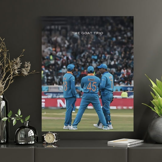 THE GOAT TRIO  | Premium Poster | #1 | Cricket Legend poster