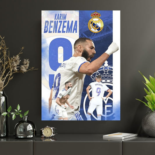 Karim Benzema |#1|Premium Poster