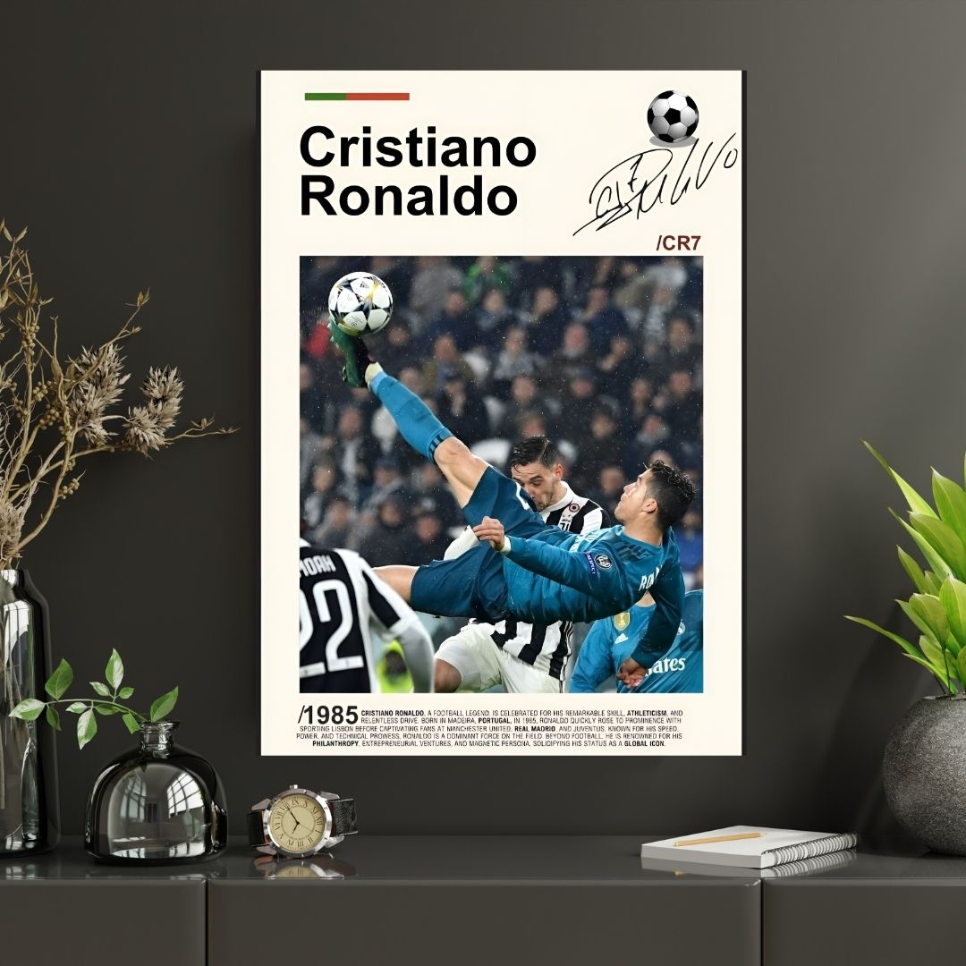 Cristiano Ronaldo |#1|Premium Poster