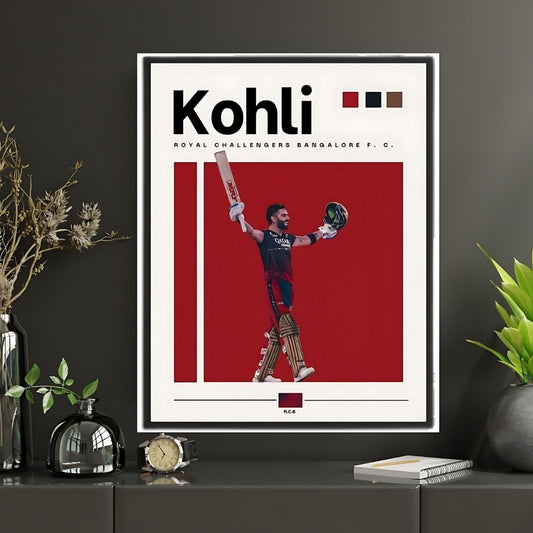 KOHLI    | Premium Poster | #1 | Cricket Legend poster
