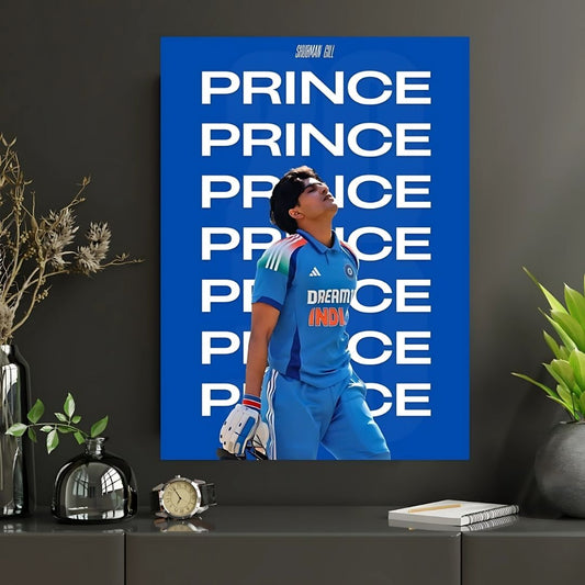 Shubhman Gill   | Premium Poster | #1 | Cricket Legend poster
