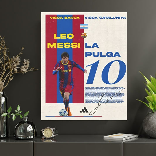 Leo Messi |#1|Premium Poster