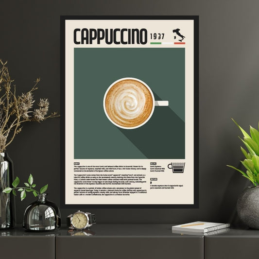 CAPPUCCINO | Premium Aesthetic poster