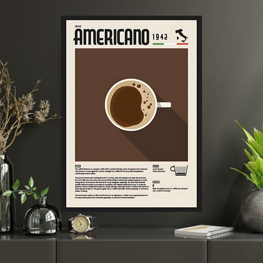 AMERICANO | Premium Aesthetic poster