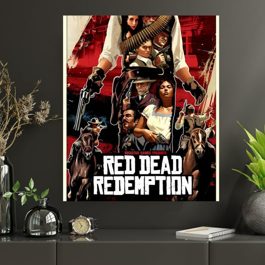 RED DEAD REDEMPTION  |#2|Premium Gaming Poster