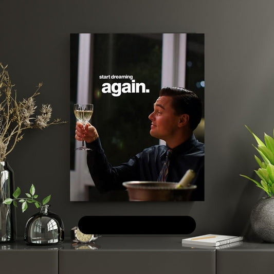 “Start Dreaming Again”!| Premium Aesthetic poster