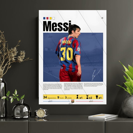 Messi 30 |#1|Premium Poster
