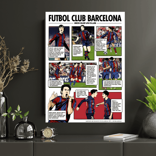 Football Club Barcelona |#1|Premium Poster