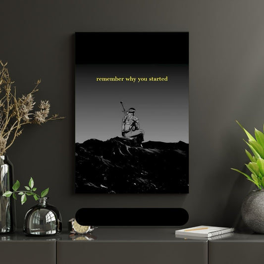 Remember Why You Started!| Premium Aesthetic poster