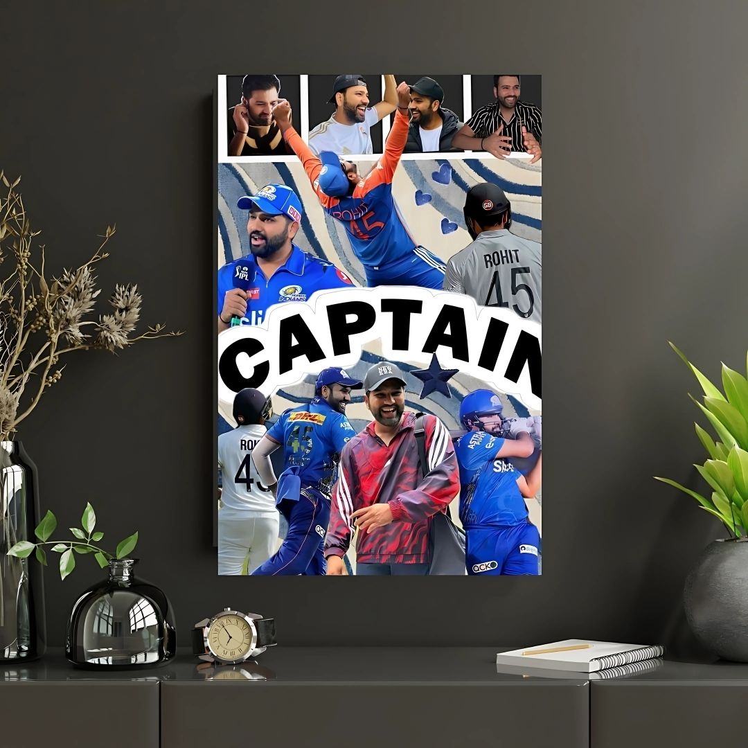 Rohit Sharma | Premium Poster | #1 | Cricket Legend poster