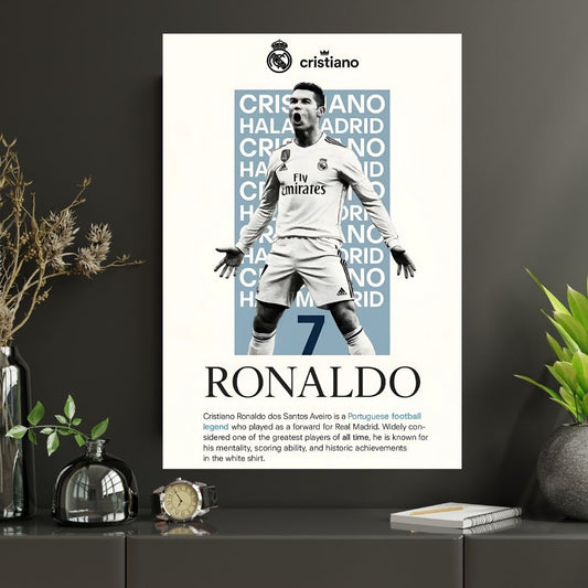 Ronaldo Real Madrid |#1|Premium Poster