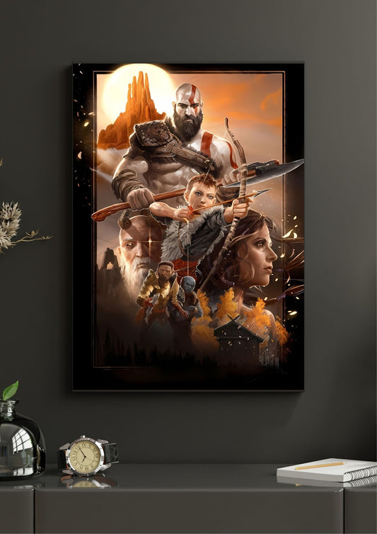 GOD OF WAR  |#2|Premium Gaming Poster