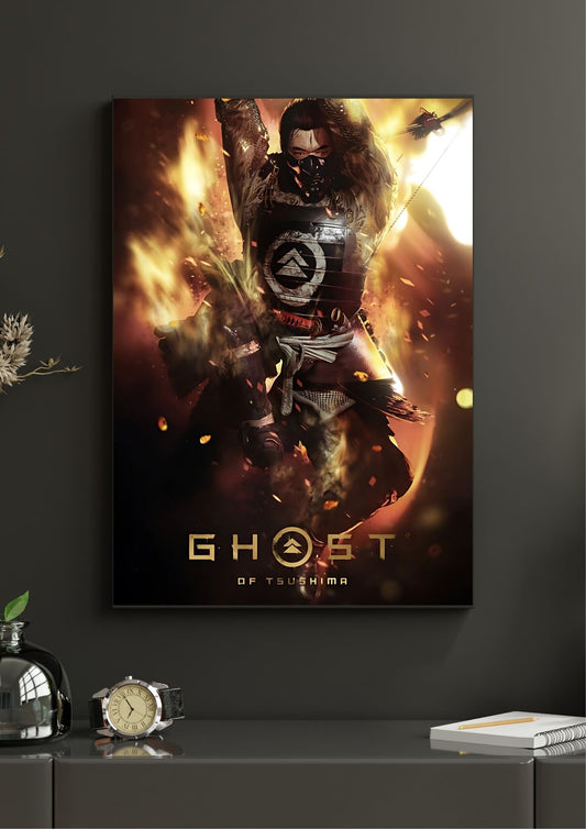 GHOST OF TSUSUHIMA |#2|Premium Gaming Poster
