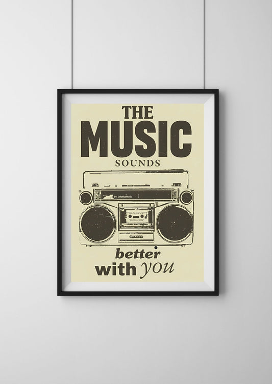 Music |#1| - Premium  Poster