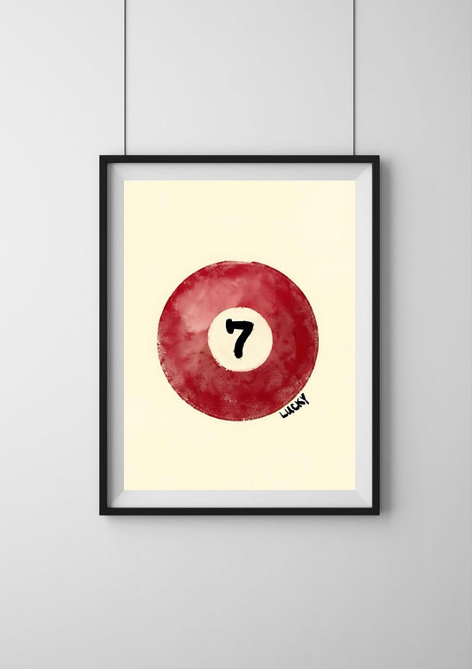 7 |#1| - Premium  Poster
