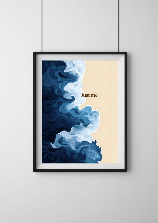 Just Me |#1| - Premium  Poster