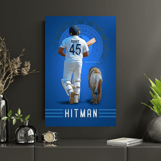 HITMAN | Premium Poster | #1 | Cricket Legend poster