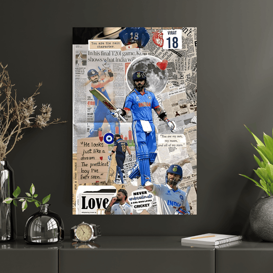 VIRAT Kohli | Premium Poster | #4 | Cricket Legend poster