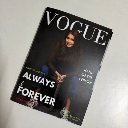 Cute Customized Magazine for HER (A4- 8 Pages)