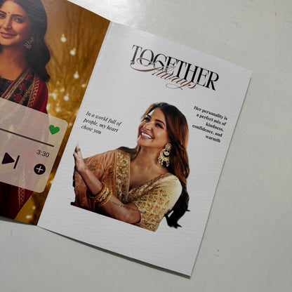 Cute Customized Magazine for HER (A4- 8 Pages)