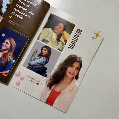 Cute Customized Magazine for HER (A4- 8 Pages)