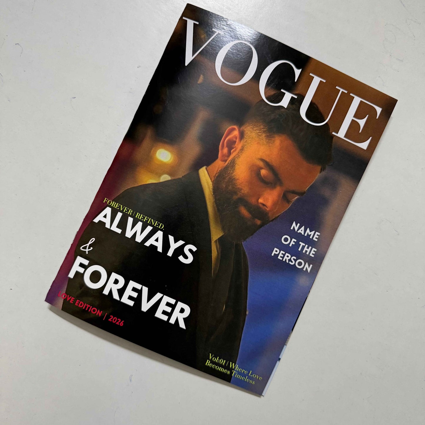 Cute Customized Magazine for HIM (A4)