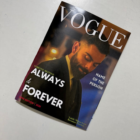 Cute Customized Magazine for HIM (A4)