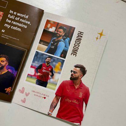 Cute Customized Magazine for HIM (A4)