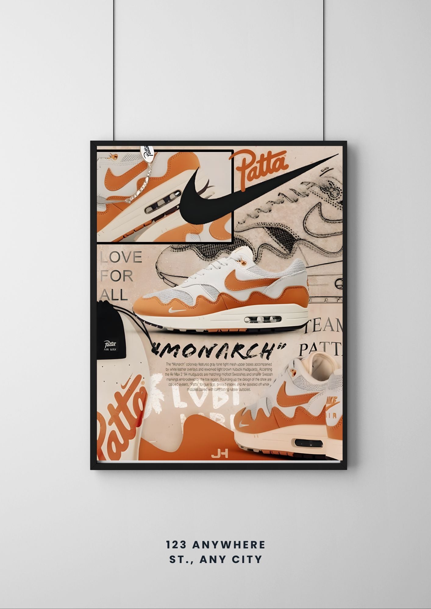 NIKE |#2| - Premium Shoes Poster