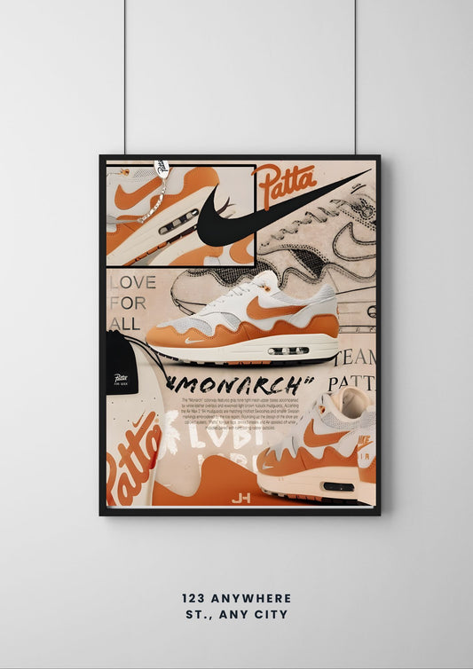 NIKE |#2| - Premium Shoes Poster